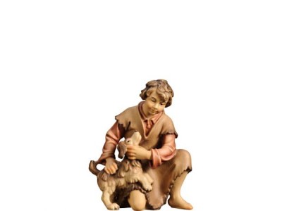 Hirtenjunge mit Hund 