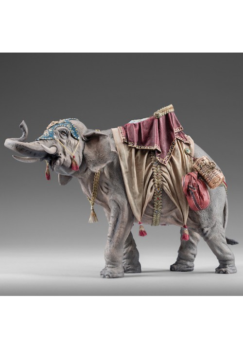 Elefant bepackt